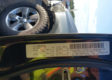 2016 Ram 1500 Slt z USA, uszkodzony, nr VIN 1C6RR7LT5GS366750